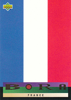 France Upper Deck World Cup 1994 Preview Eng/Ger Bora